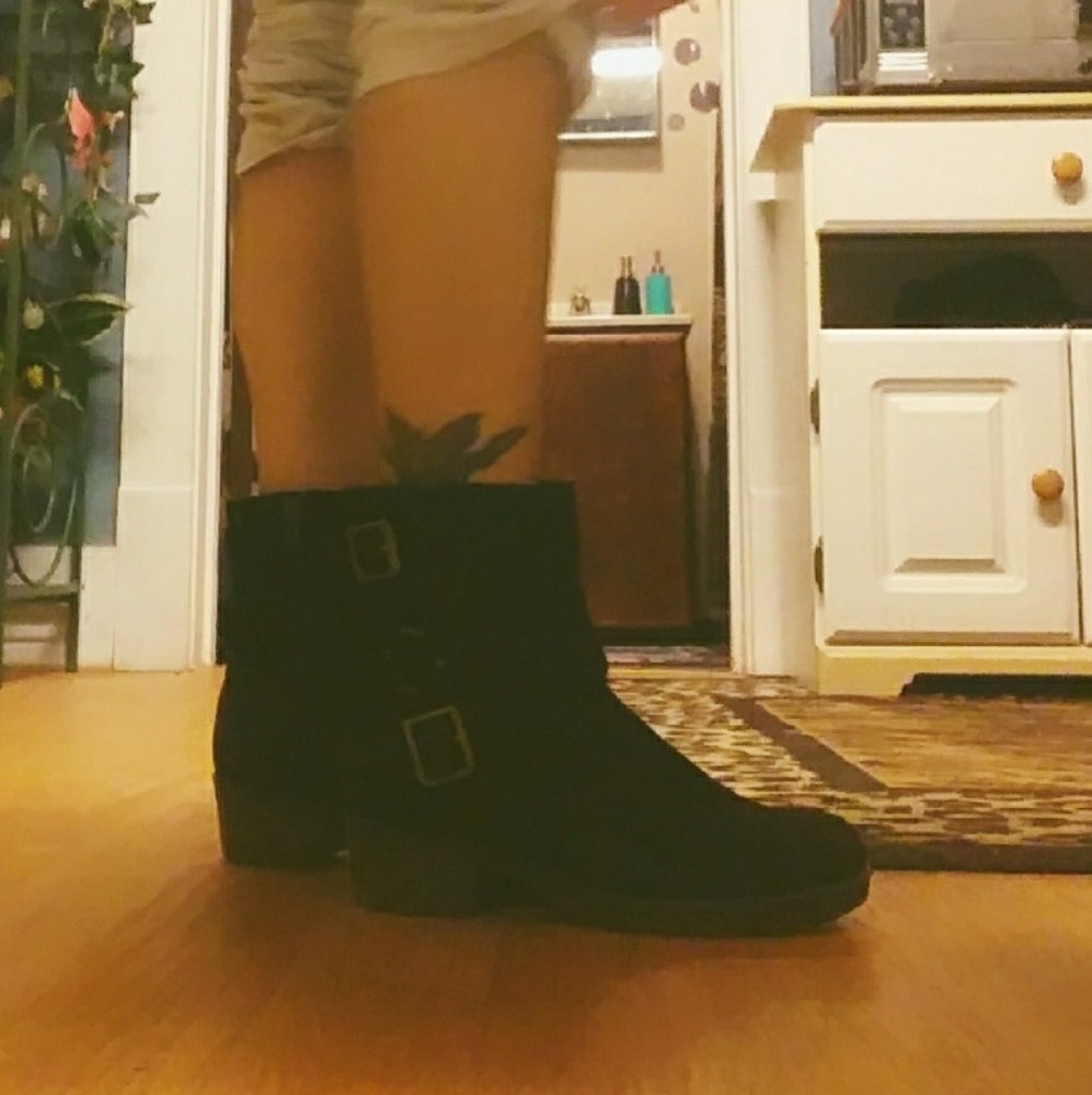 White Mountain Strapped Booties - image 3